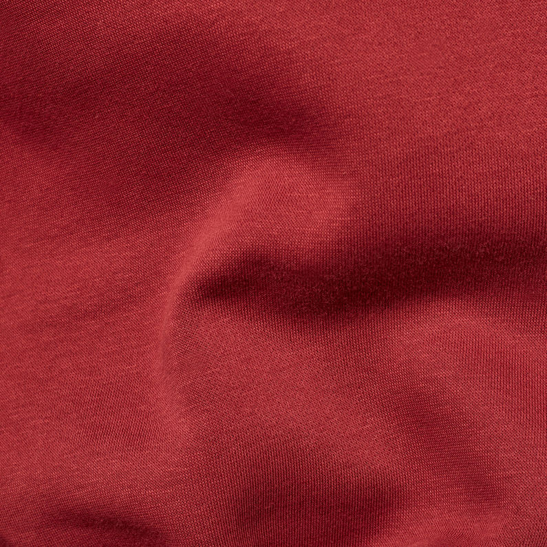G-STAR® Sport Heather Stripe Hoodie Red fabric shot