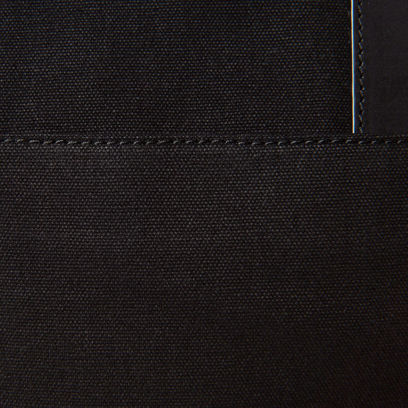 G-Star RAW® Sac shopper Claxs Noir fabric shot