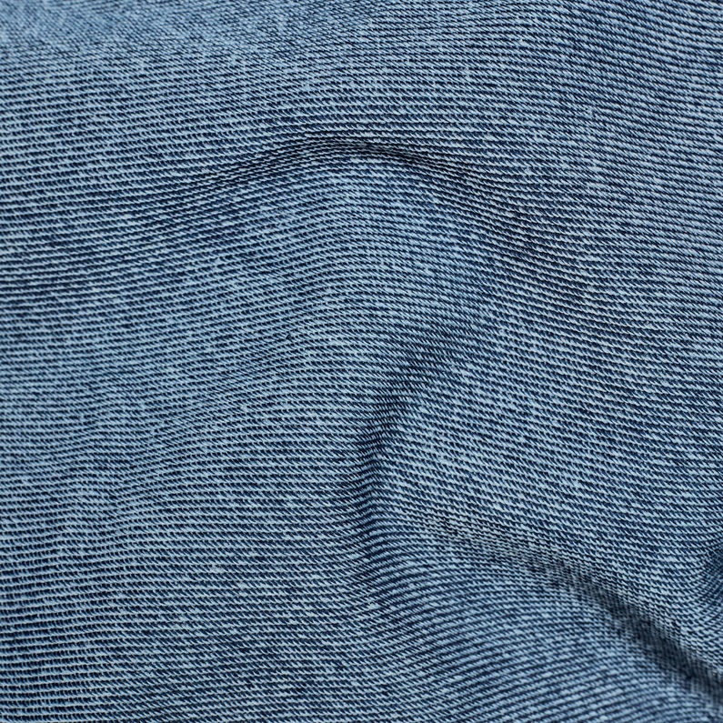 G-Star RAW® Gsraw Hooded Knit Round Neck Sweater ミディアムブルー fabric shot