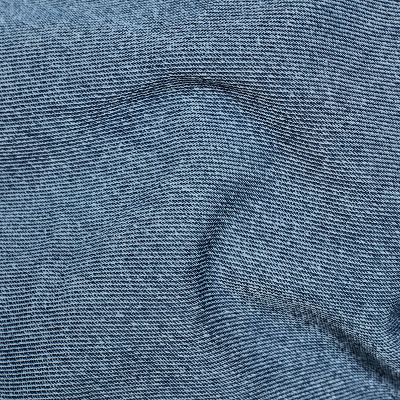 G-Star RAW® Pull en maille à capuche Gsraw Bleu moyen fabric shot