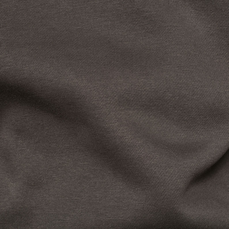 G-Star RAW® Drein Moto Badge Sweater Grijs fabric shot