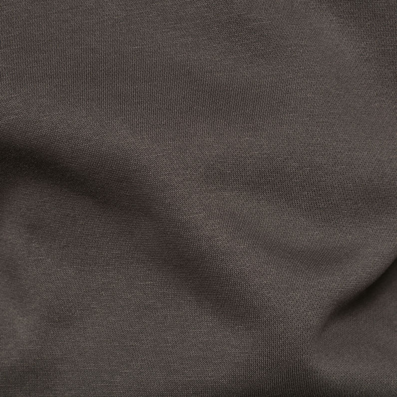 G-Star RAW® Sweat Drein Moto Badge Gris fabric shot