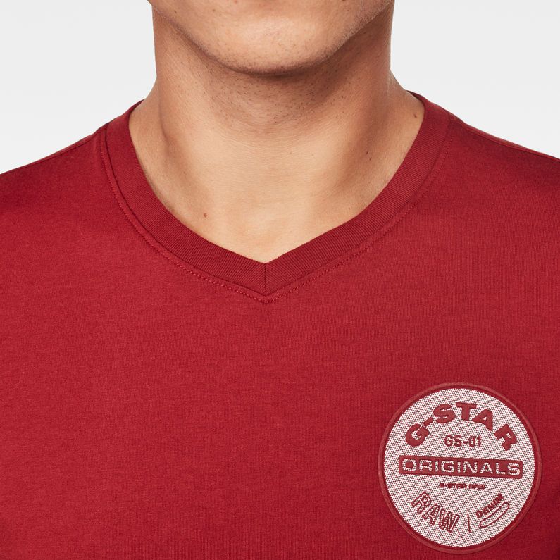 G-STAR® Originals Logo Slim T-Shirt Red