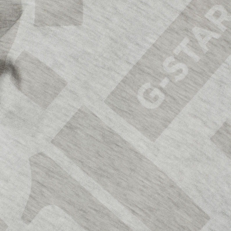 G-Star RAW® Badges Lash AOP T-Shirt Grau