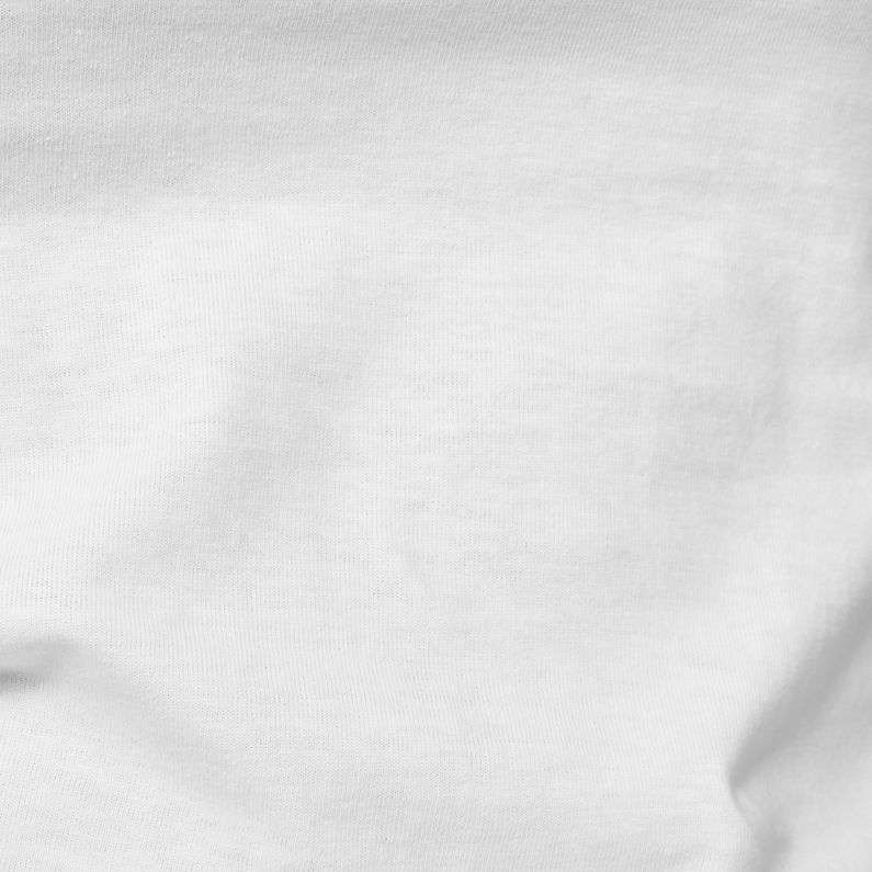 G-Star RAW® Slim Top White fabric shot