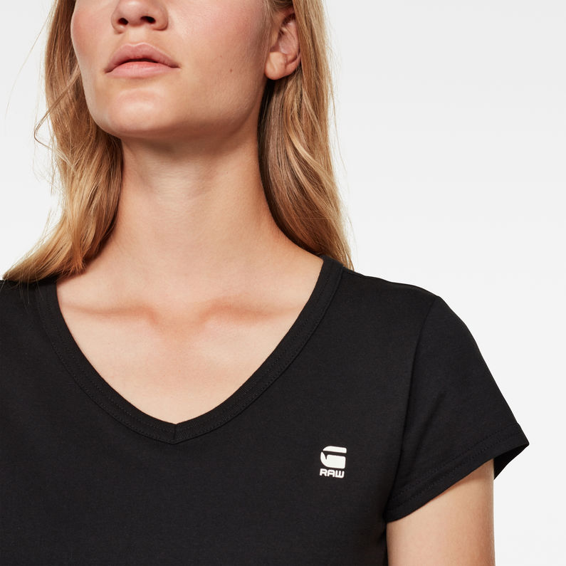 G-Star RAW® Slim Top Black detail shot