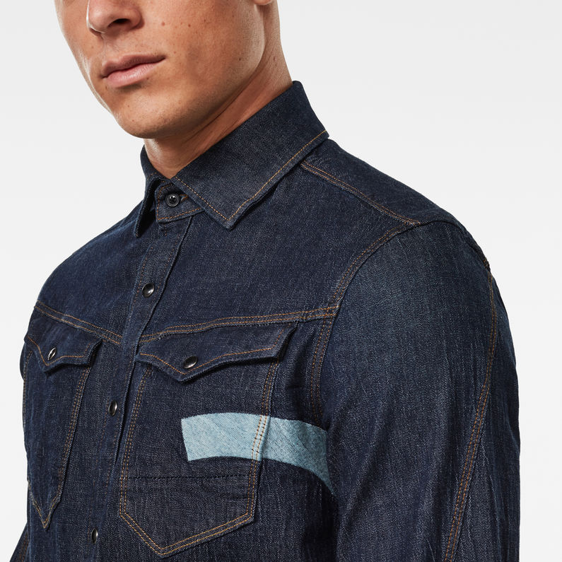 G-Star RAW® Arc 3D Artwork Slim Shirt ダークブルー