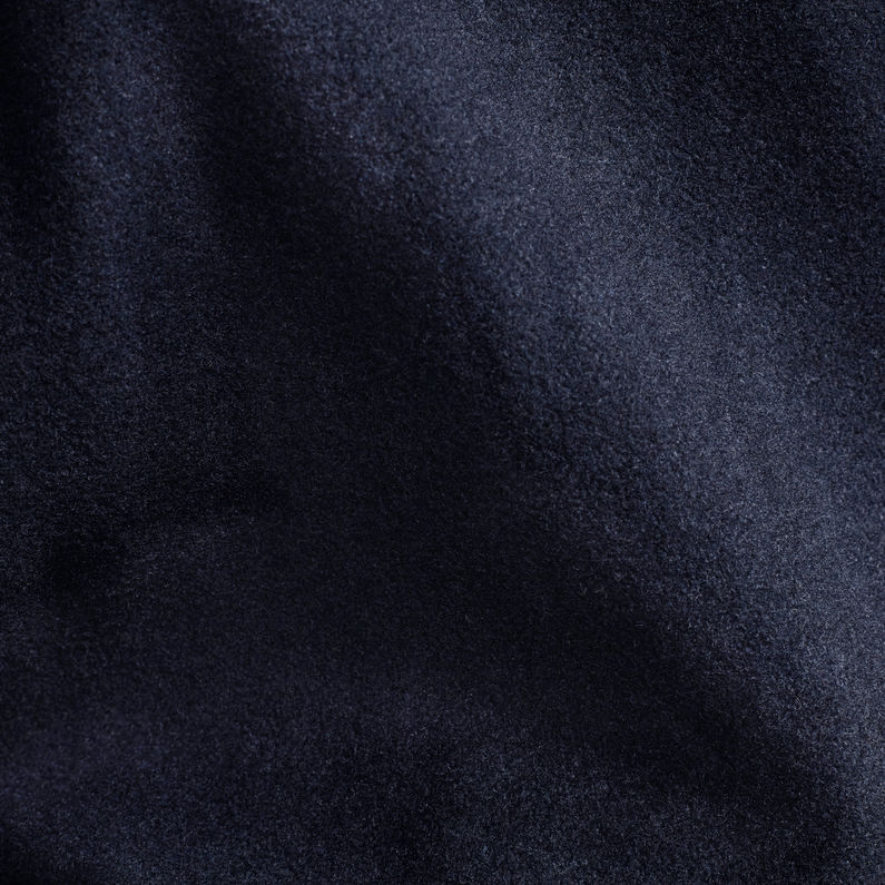 G-Star RAW® Bomber 3D Wool Bleu foncé fabric shot