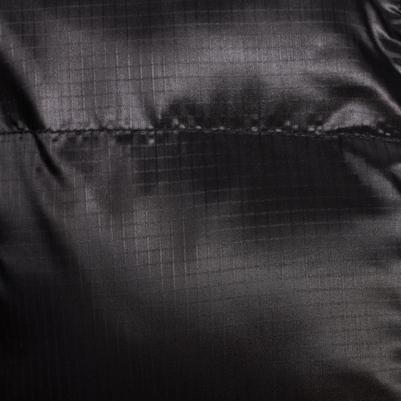 G-Star RAW® Veste Padded Belted Noir fabric shot