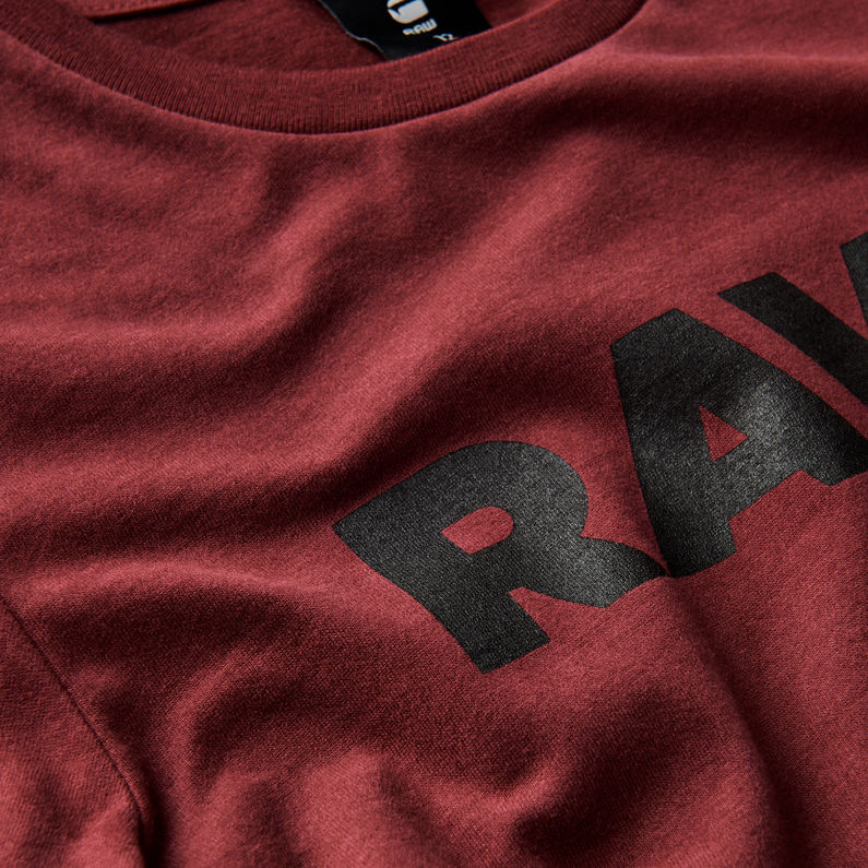 G-Star RAW® T-Shirt Rouge detail shot