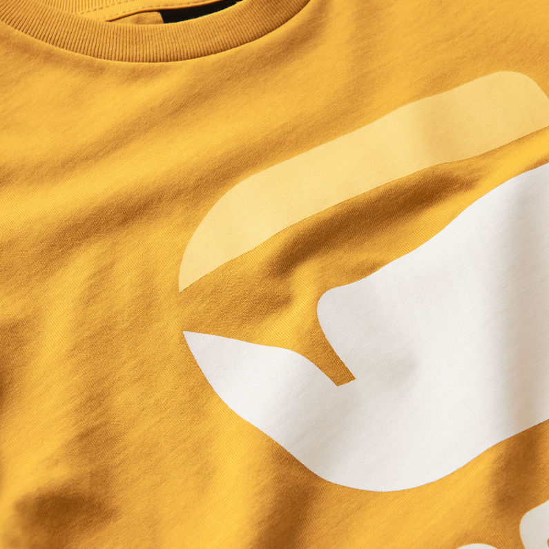 g star raw t shirts yellow