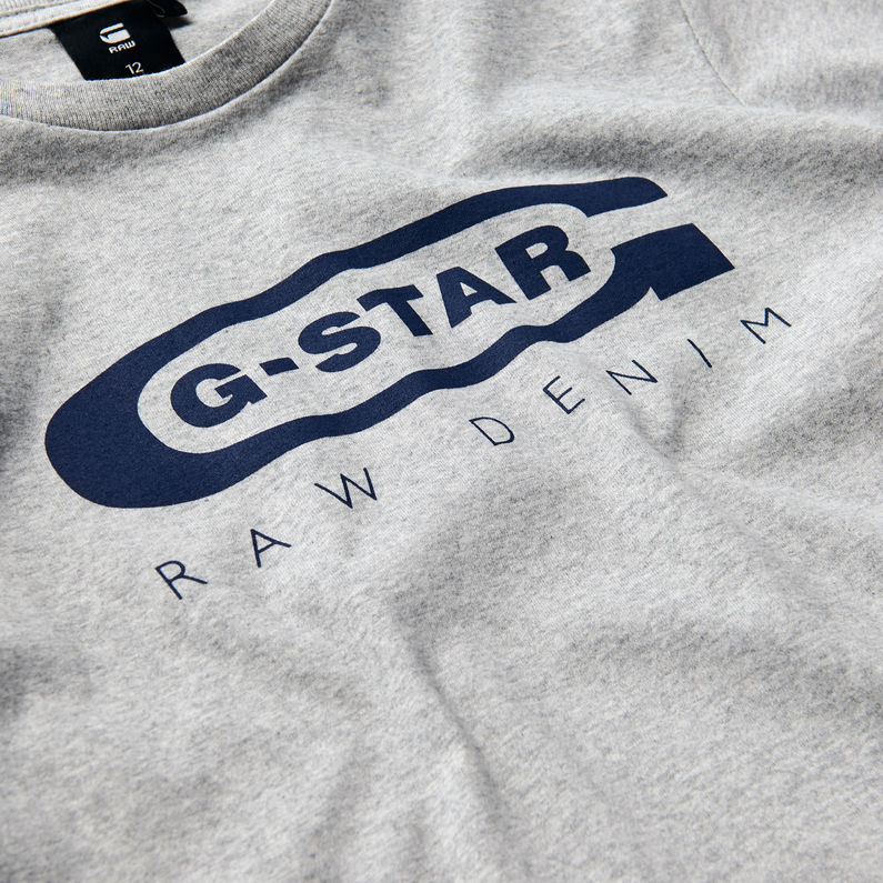 G-Star RAW® T-Shirt Gris detail shot