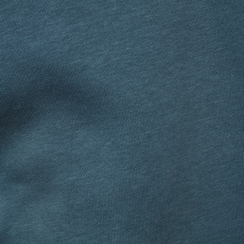 G-Star RAW® Graphic Text Relaxed Sweater Medium blue fabric shot