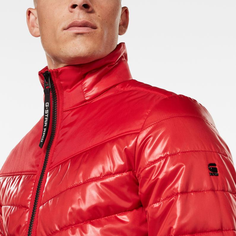 G-Star RAW® Light Padded Jacket Red detail shot