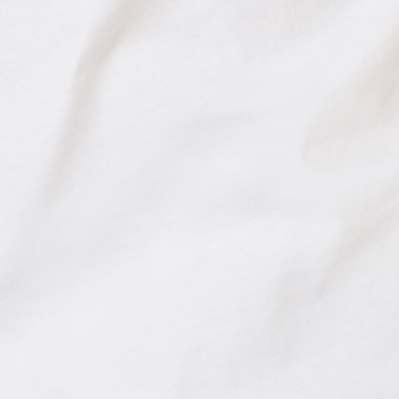 G-Star RAW® Originals Logo Slim T-Shirt White