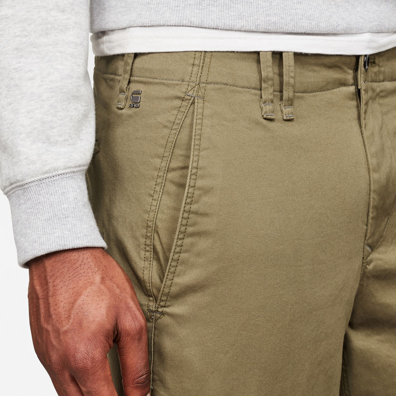 G-STAR® Vetar Shorts Green detail shot