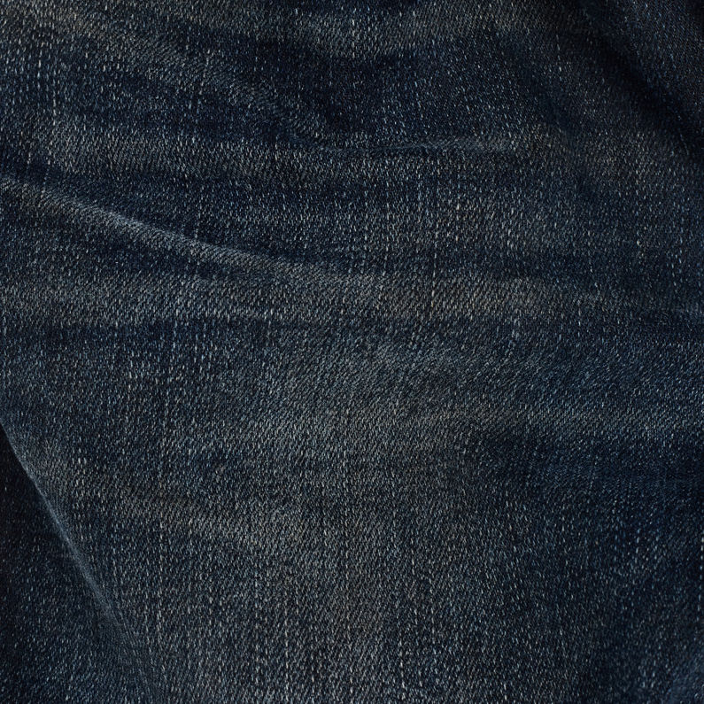 G-STAR® 3301 Mid Skinny Ripped Edge Ankle Jeans Donkerblauw