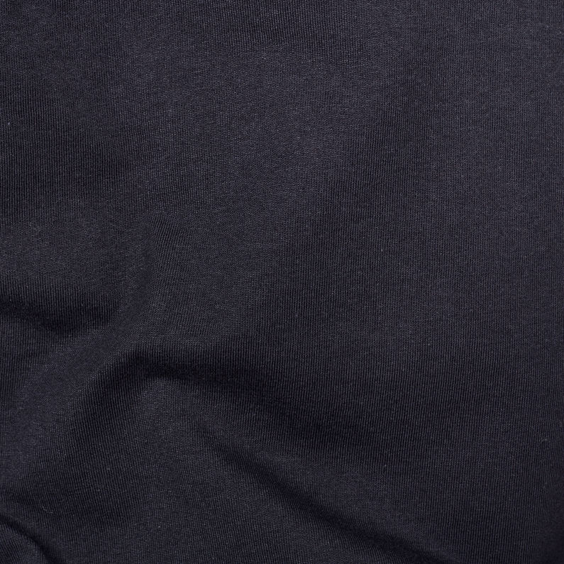 G-Star RAW® One Cut And Sewn GR T-Shirt Dark blue fabric shot