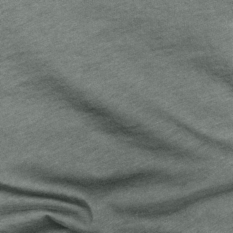 G-Star RAW® Core Eyben Slim Top Grey fabric shot