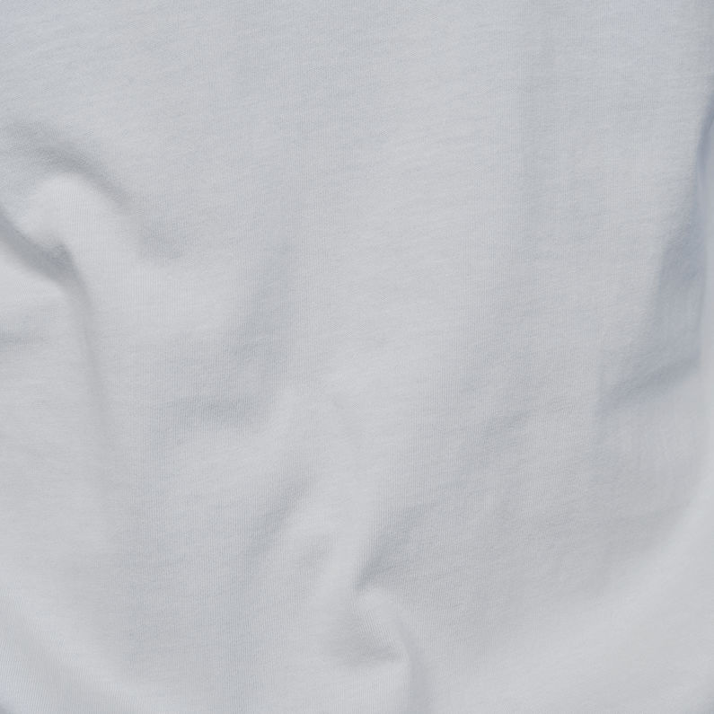 G-Star RAW® 3D Graphic Logo T-Shirt Grey fabric shot