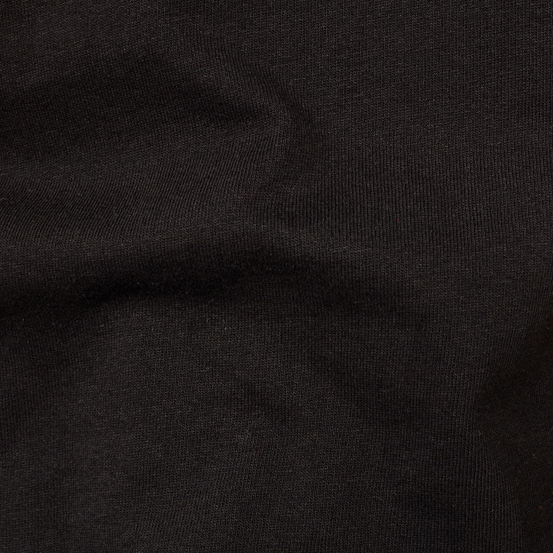 G-Star RAW® Felt Applique Logo Slim T-Shirt Schwarz