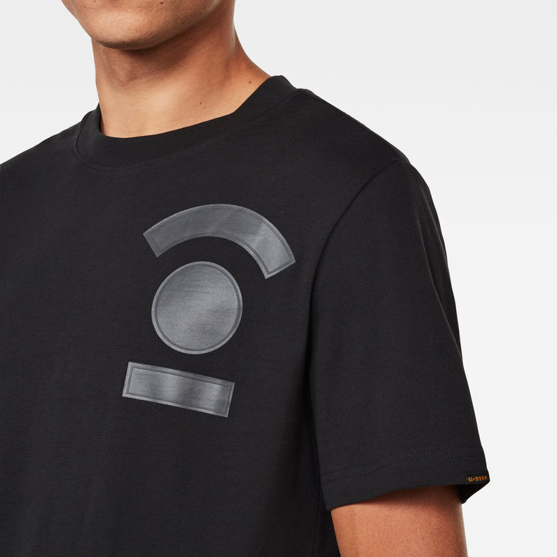 G-Star RAW® 3D Graphic Logo T-Shirt ブラック detail shot