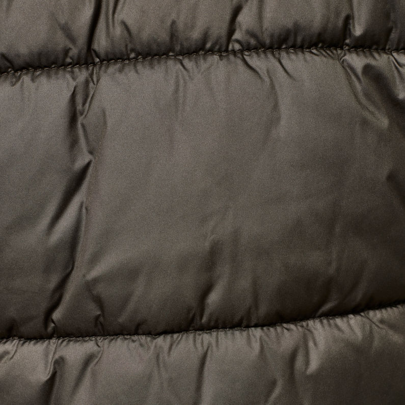 G-STAR® Meefic Hooded Padded Jacke Grau fabric shot
