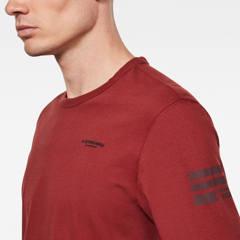 G-Star RAW® T-Shirt Base-R Rouge