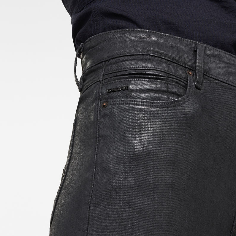 G-Star RAW® Jean G-Star Shape Studs High Super Skinny Noir
