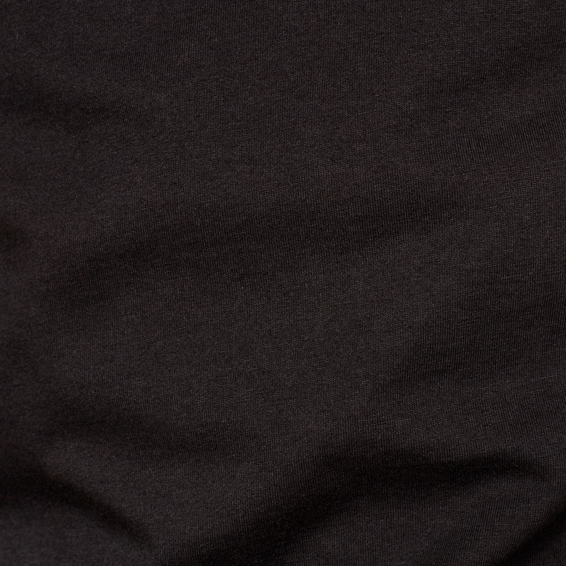 G-Star RAW® Camiseta Originals Logo Slim Negro