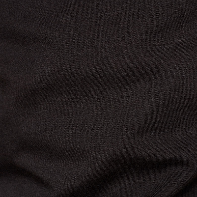 G-Star RAW® T-Shirt Originals Logo Slim Noir