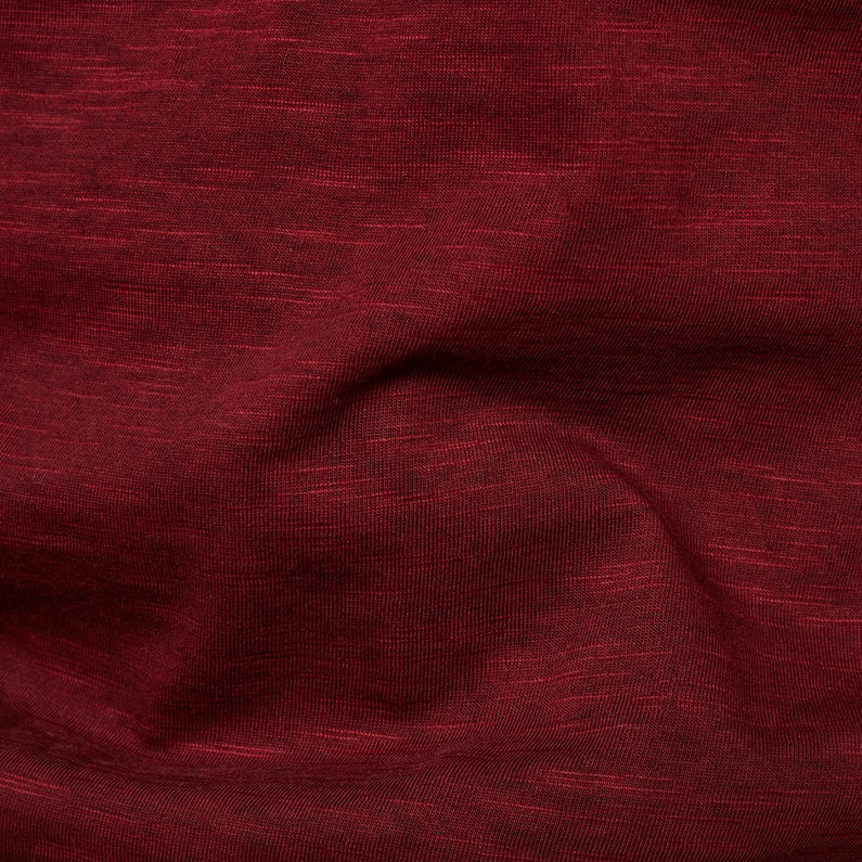 G-Star RAW® Double Dye Logo T-Shirt Red fabric shot