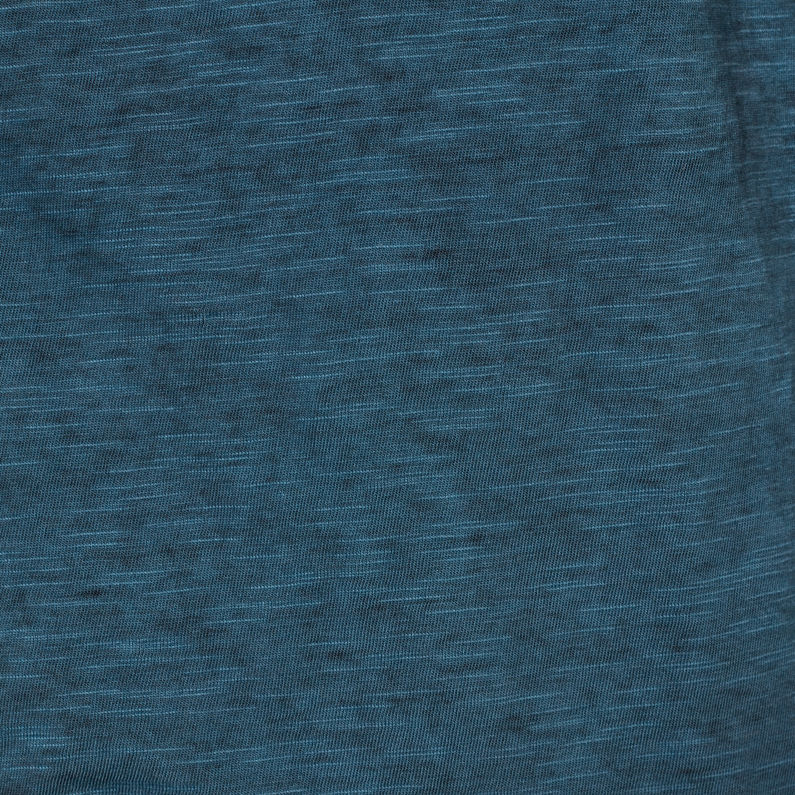 G-Star RAW® T-Shirt Double Dye Logo Bleu foncé