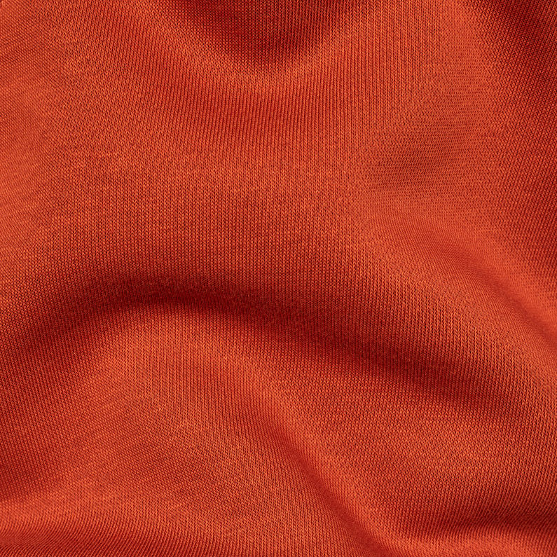 G-Star RAW® Originals Hooded Sweater Orange fabric shot