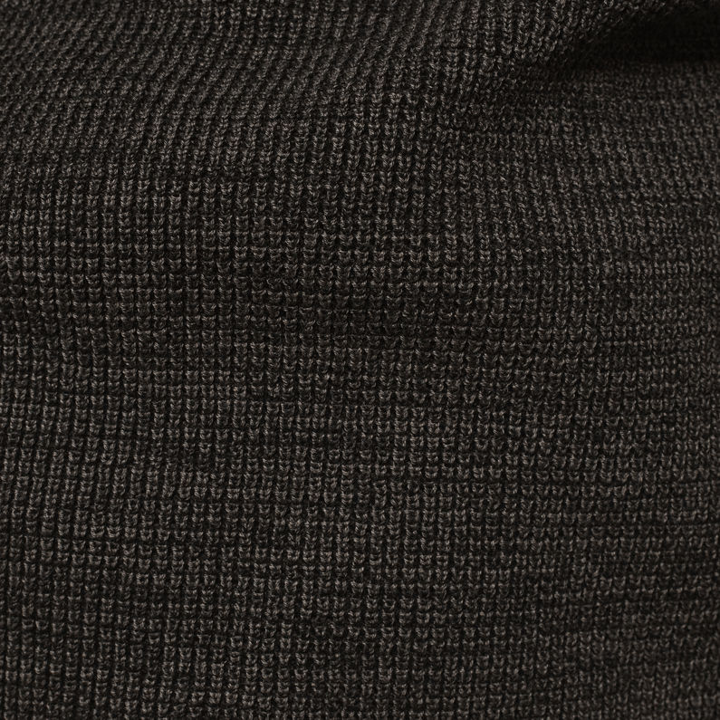 G-Star RAW® Structure Stripe R Knitted Sweater グレー fabric shot