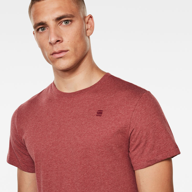 G-Star RAW® Base-S T-Shirt Red detail shot