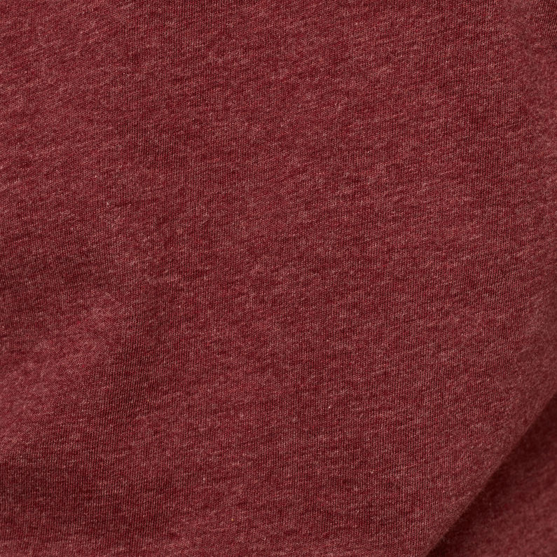 G-Star RAW® Base-S T-Shirt Red fabric shot