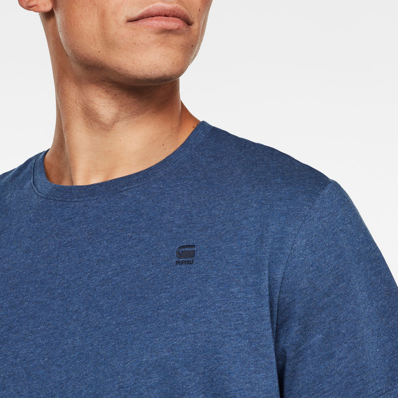 G-Star RAW® Base-S T-Shirt Donkerblauw detail shot