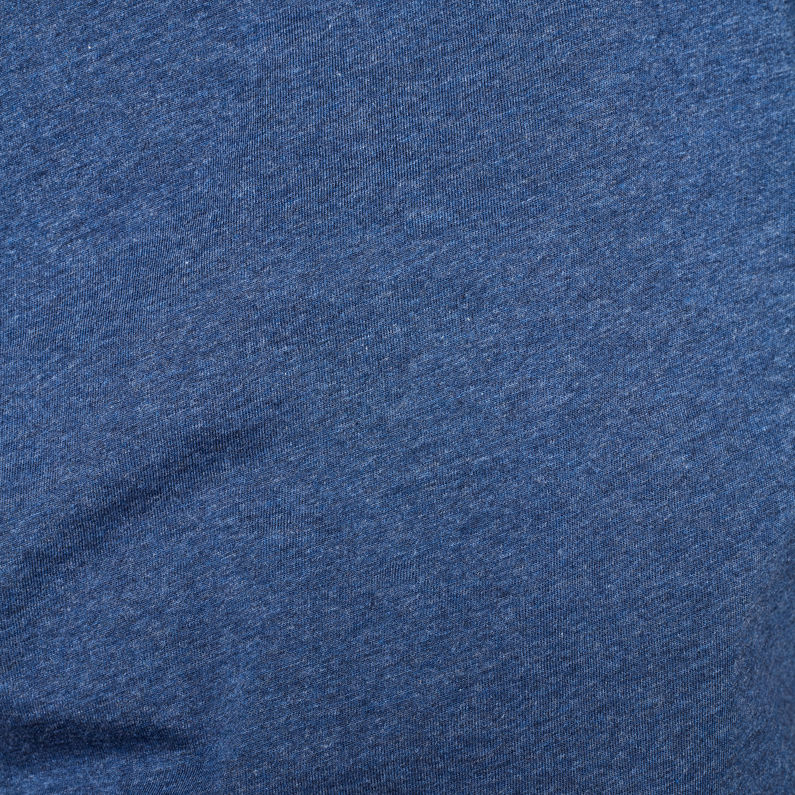 G-Star RAW® Base-S T-Shirt Donkerblauw fabric shot