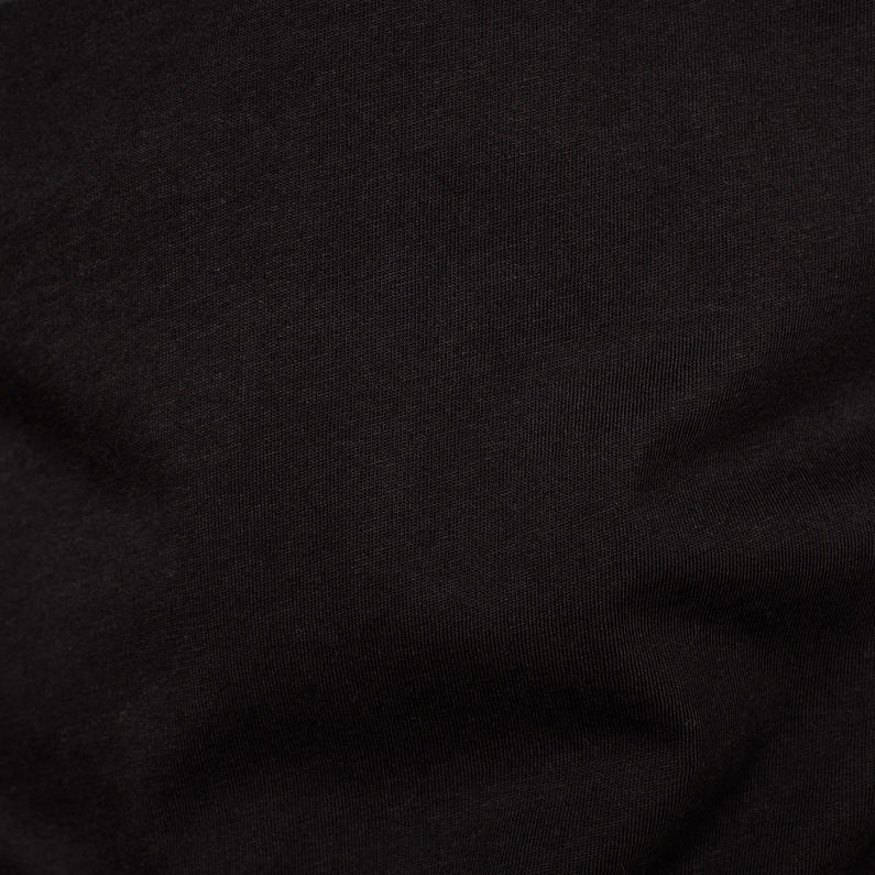 Originals Flock Logo T-Shirt | Black | G-Star RAW®
