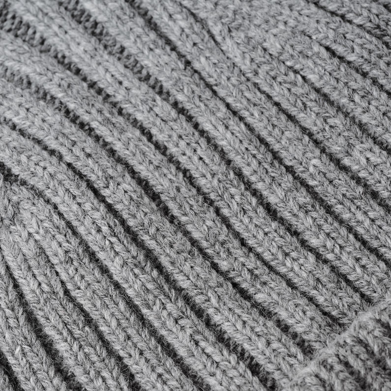 G-STAR® Embro Beanie Grijs fabric shot