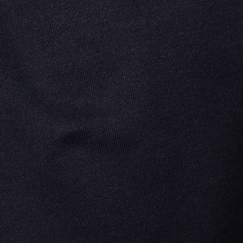 G-Star RAW® Sweatpants Motac Slim Tapered Bleu foncé fabric shot