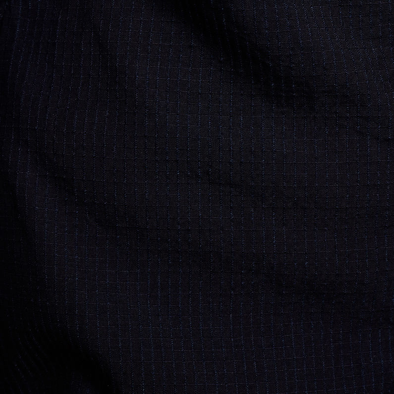 G-STAR® Western Slim Frill Jurk Donkerblauw