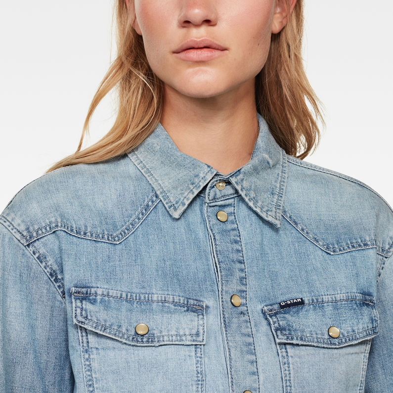 G-STAR® Western Denim Relaxed Shirt Light blue