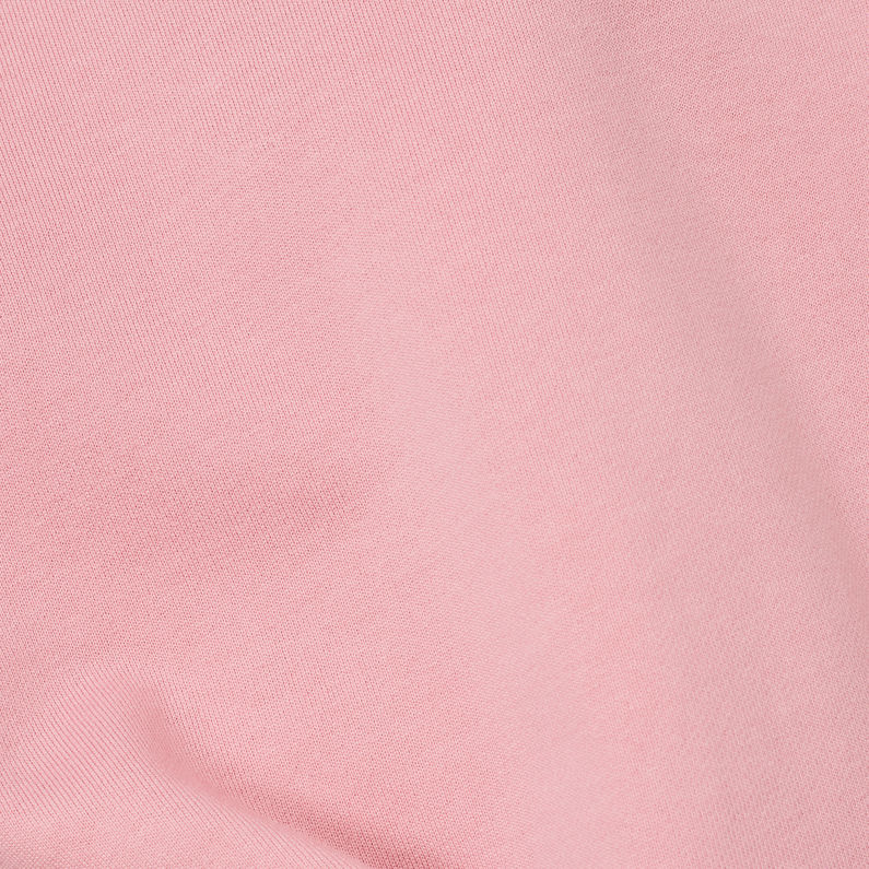 G-Star RAW® Graphic Oversized Sweater Pink fabric shot