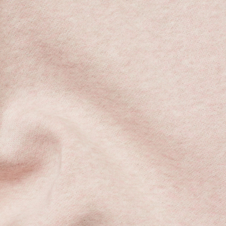 G-STAR® Premium Core Hooded Zip Through Sweater Beige fabric shot