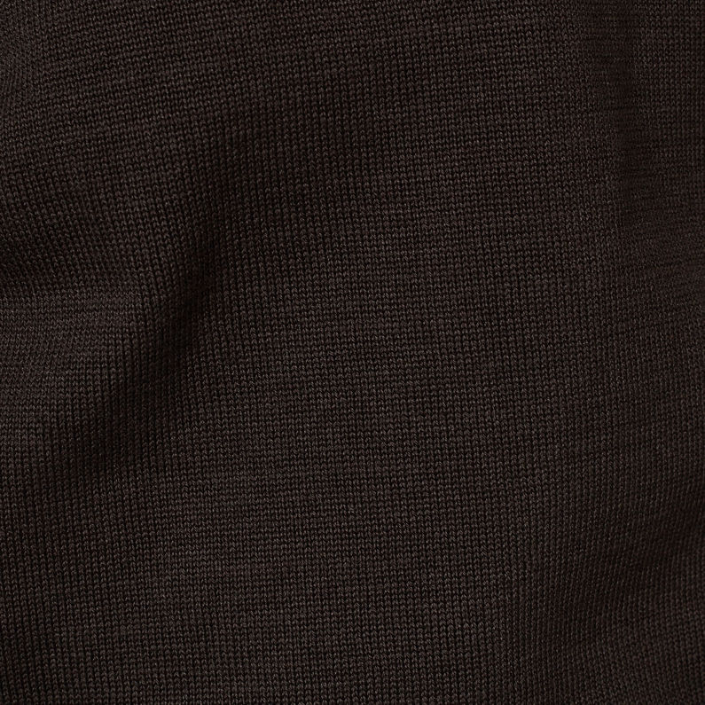 G-Star RAW® Motac Straight Knitted Sweater Grey fabric shot
