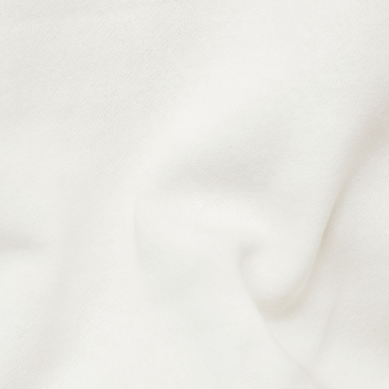G-Star RAW® Sweat à capuche Applique Logo Beige fabric shot