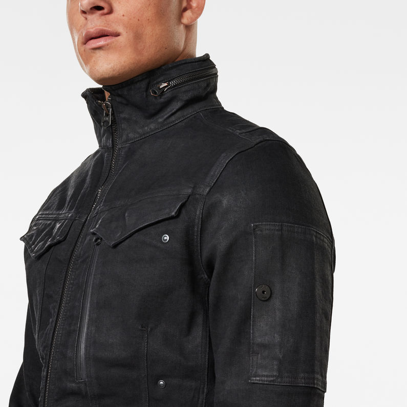 G-STAR® Citishield Zip Jacket Originals Black detail shot