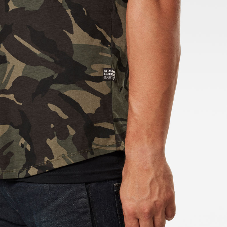 G-Star RAW® Lash T-Shirt Meerkleurig detail shot